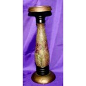 Wooden Decoupage Candle Holder from Indonesia