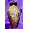 Clay Decoupage Vase from Indonesia