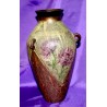 Clay Decoupage Vase from Indonesia