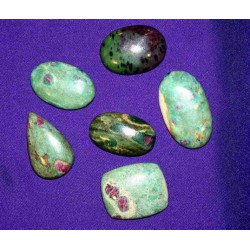 Ruby Zoisite Cabochons