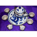 Porcelain Tea set from Tibet .