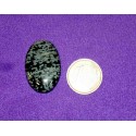 Obsidian Snowflake Cabochons