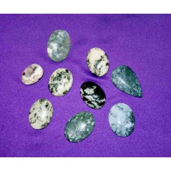 Moss Agate Cabochons