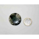 Turmalinated Quartz Cabochons