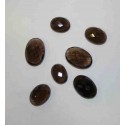 Smoky Quartz Faceted Cabochons