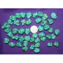 Turquoise Tumbled Stone