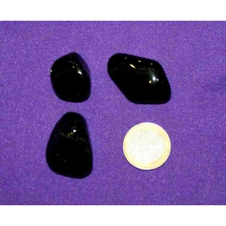 Black Onyx Tumbled Stone