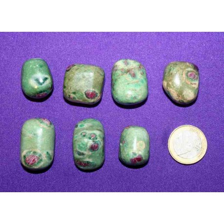 Ruby Zoisite Tumbled Stone