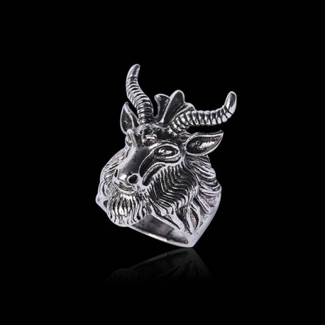 Goat Head Ring