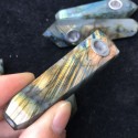 Natural Labradorite Crystall Smoking Pipe