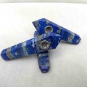 Natural Lapis Lazuli Crystal Smoking Pipe