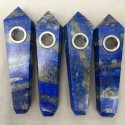 Natural Lapis Lazuli Crystal Smoking Pipe