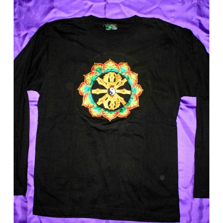Embroidered T-shirts Long Sleeve