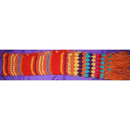 Wool Knnited Scarf from Nepal