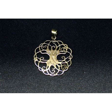 Bronze pendant Tree of Life from India .