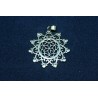 Bronze pendant from India .
