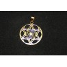 Bronze pendant from India .