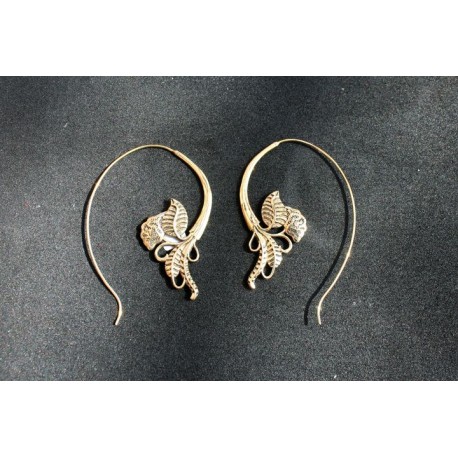 Handmade Earring in Βrass