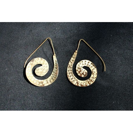 Handmade Earring in Βrass