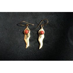 Handmade Earring in Βrass