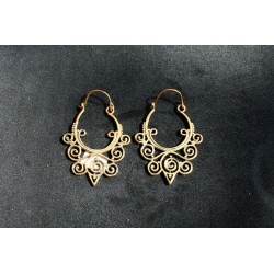 Handmade Earring in Βrass