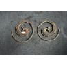 Handmade Earring in Βrass