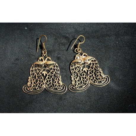 Handmade Earring in Βrass