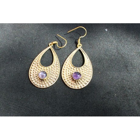 Handmade Earring in Βrass