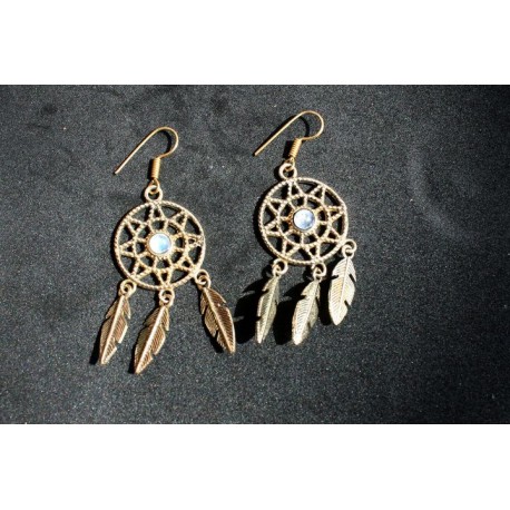 Handmade Earring in Βrass