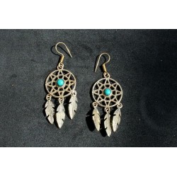 Handmade Earring in Βrass