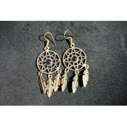 Handmade Earring in Βrass