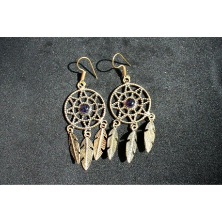 Handmade Earring in Βrass