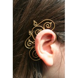 Handmade Earring in Βrass