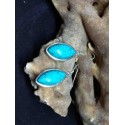 Turquoise Handmade Earring in Silver