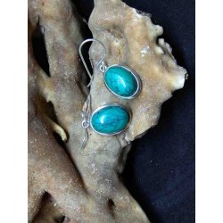 Turquoise Handmade Earring in Silver