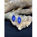 Lapis Lazuli Handmade Earring in Silver