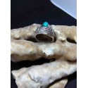 Turquoise Handmade Silver 925 Ring from India