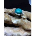 Turquoise Handmade Silver 925 Ring from India