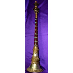 Ceremonial Trumpet Gyaling from Nepal