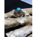 Turquoise Handmade Silver 925 Ring from India