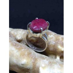 Ruby Handmade Silver 925 Ring from India