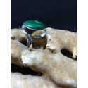 Malachite Handmade Silver 925 Ring from India