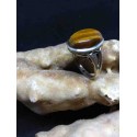 Tiger Eye Handmade Silver 925 Ring from India