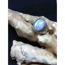 Moonstone Handmade Silver 925 Ring from India