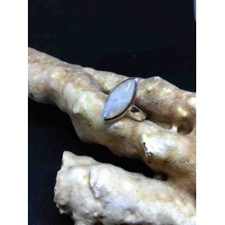 Φεγγαρόπετρα Δαχτυλίδι Ασημένιο Χειροποίητο από Ινδία