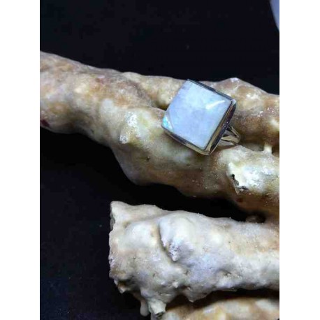 Moonstone Handmade Silver 925 Ring from India