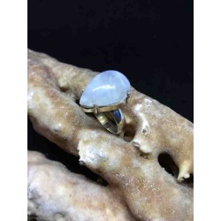 Moonstone Handmade Silver 925 Ring from India