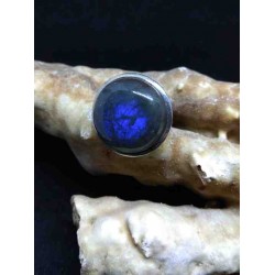 Labradorite Handmade Silver 925 Ring from India