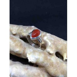 Carneol Handmade Silver 925 Ring from India