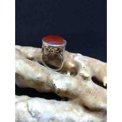 Carneol Handmade Silver 925 Ring from India